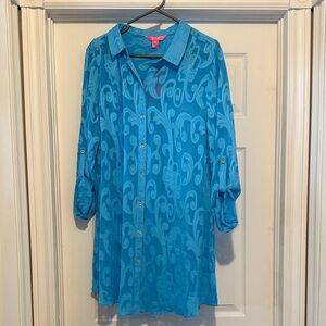 Lilly Pulitzer Natalie swim cover up size XL new with tags